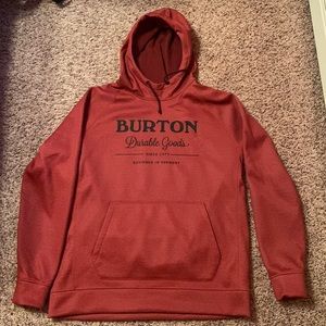 Mens Burton medium weight hoodie